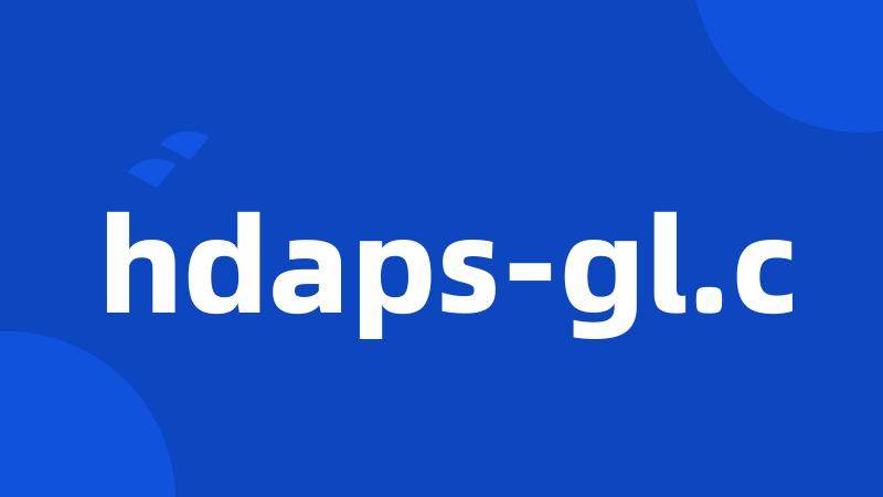 hdaps-gl.c