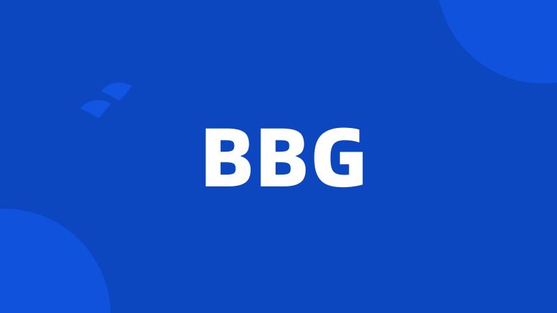 BBG