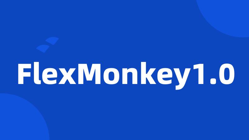 FlexMonkey1.0