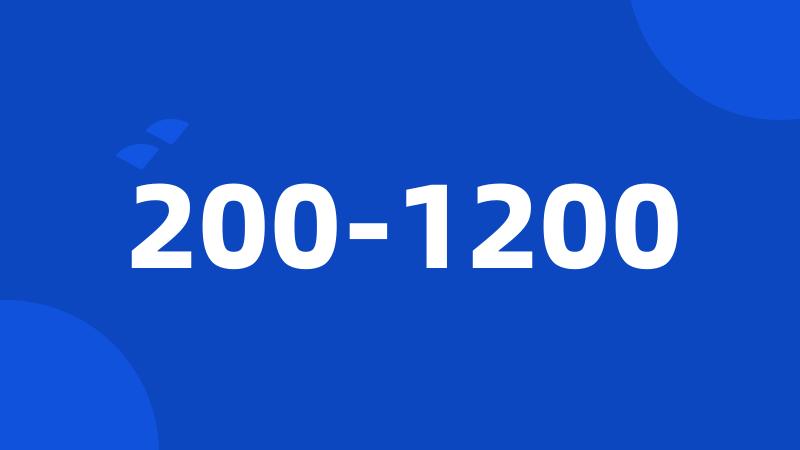 200-1200