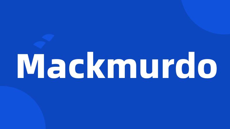 Mackmurdo