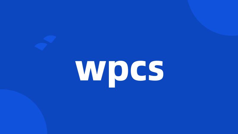 wpcs