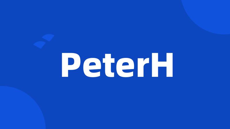 PeterH