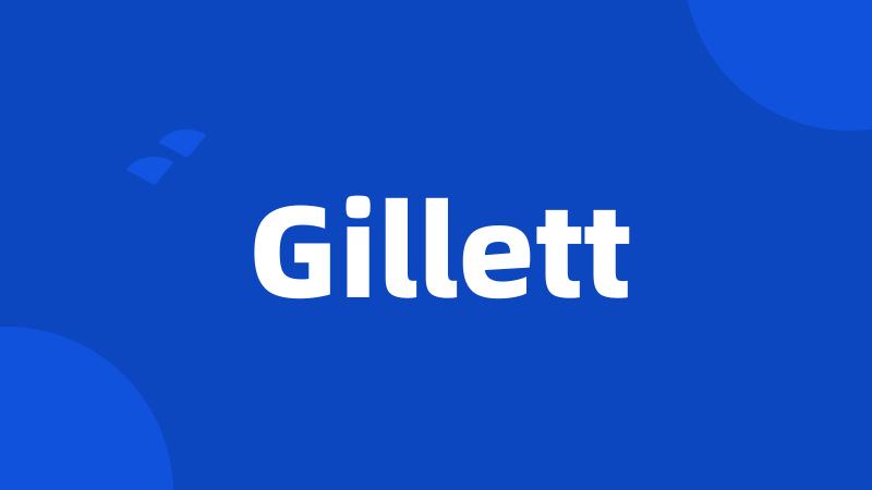 Gillett