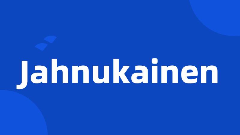 Jahnukainen