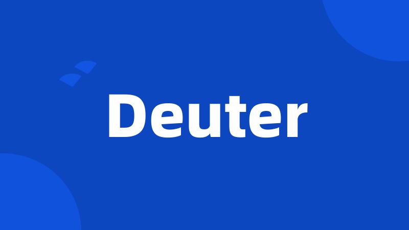 Deuter