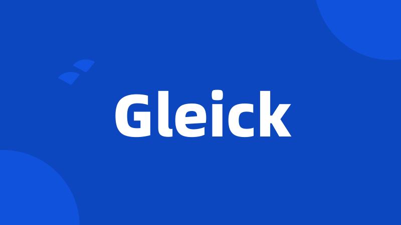 Gleick