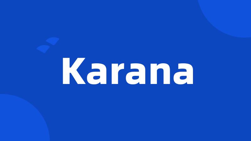 Karana