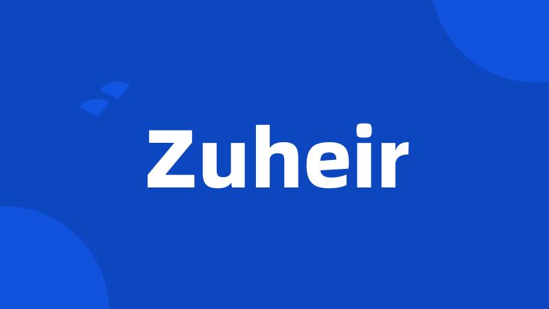 Zuheir