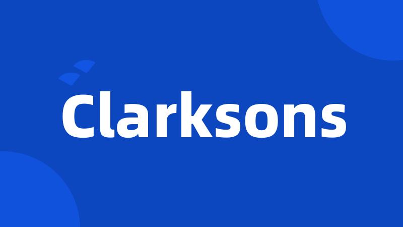 Clarksons