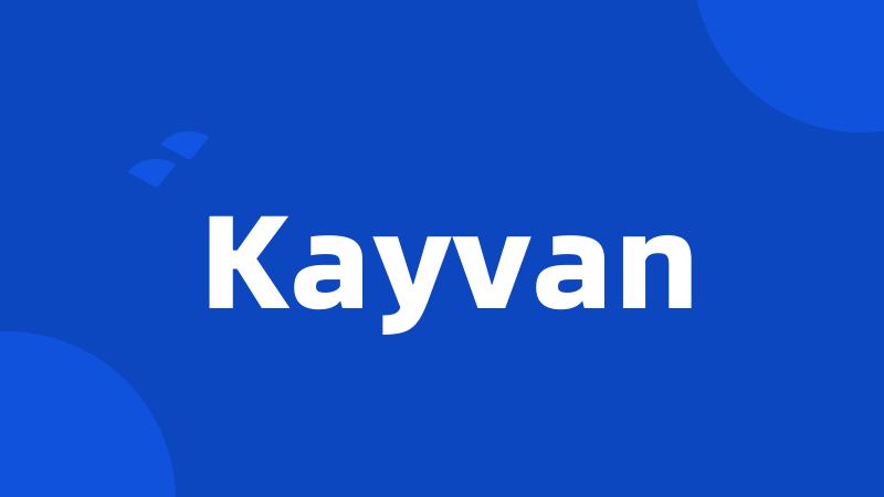 Kayvan