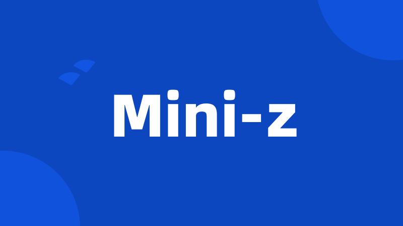 Mini-z