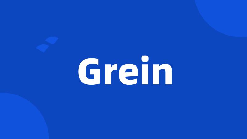 Grein