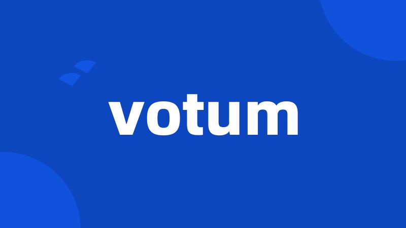 votum