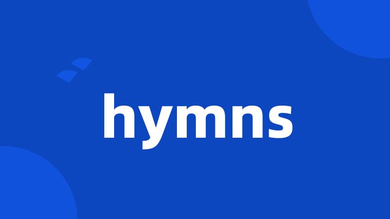 hymns