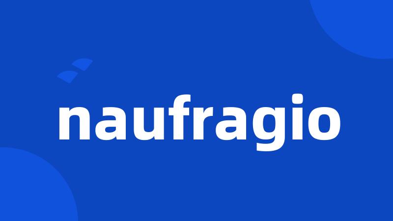 naufragio