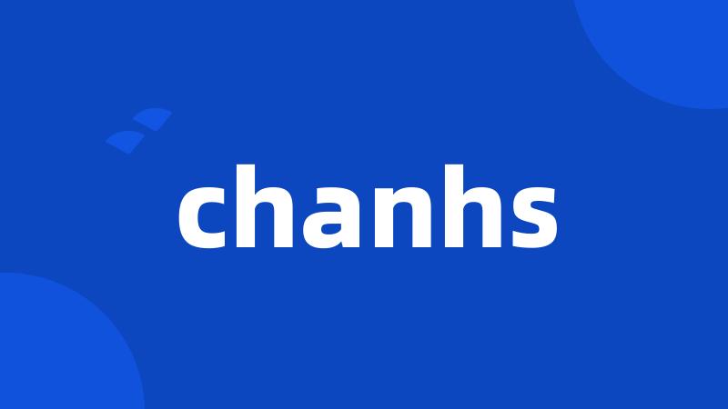 chanhs