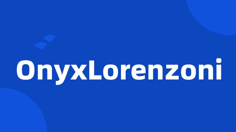 OnyxLorenzoni