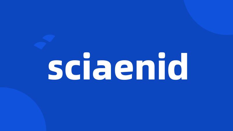 sciaenid