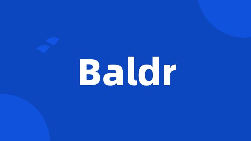 Baldr