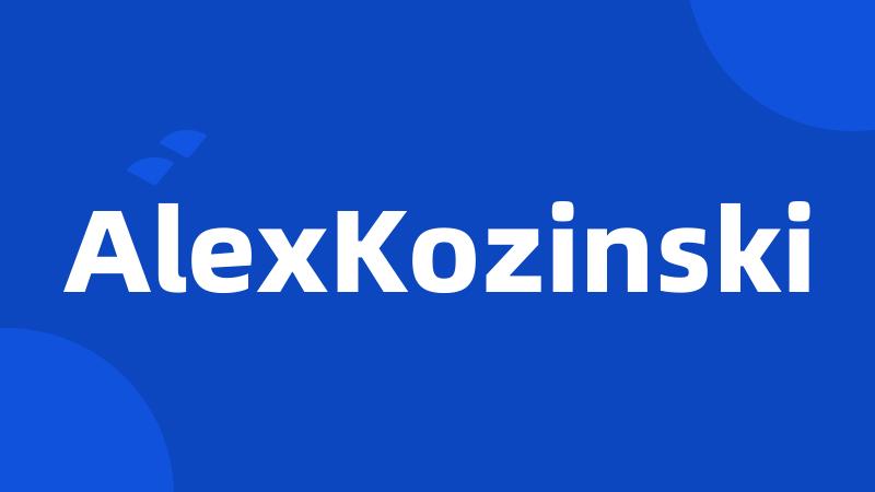 AlexKozinski