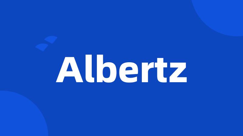 Albertz