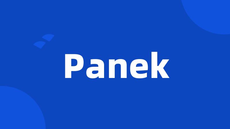 Panek