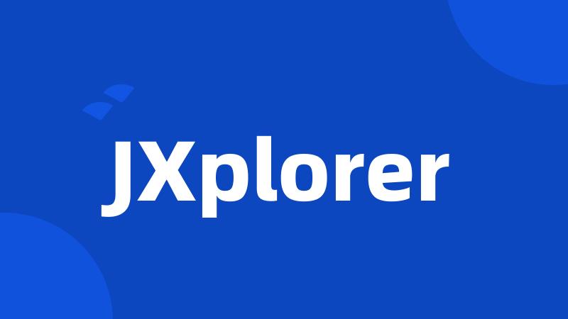 JXplorer