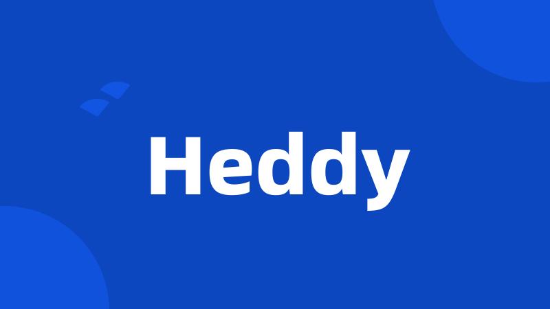 Heddy