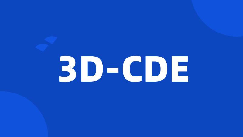 3D-CDE