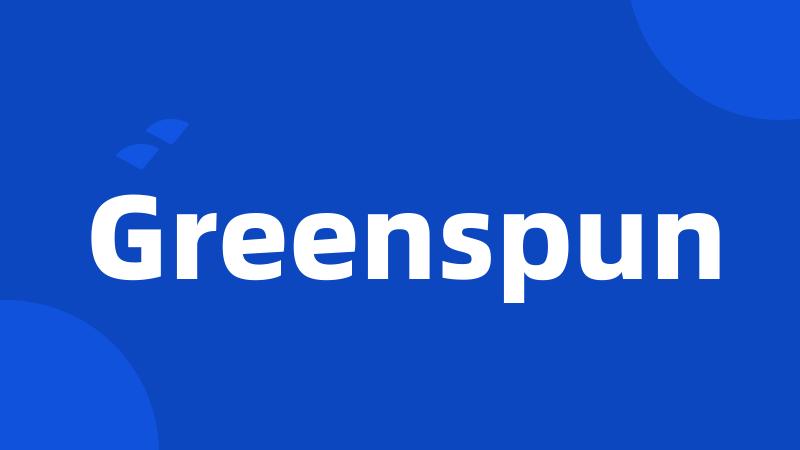 Greenspun