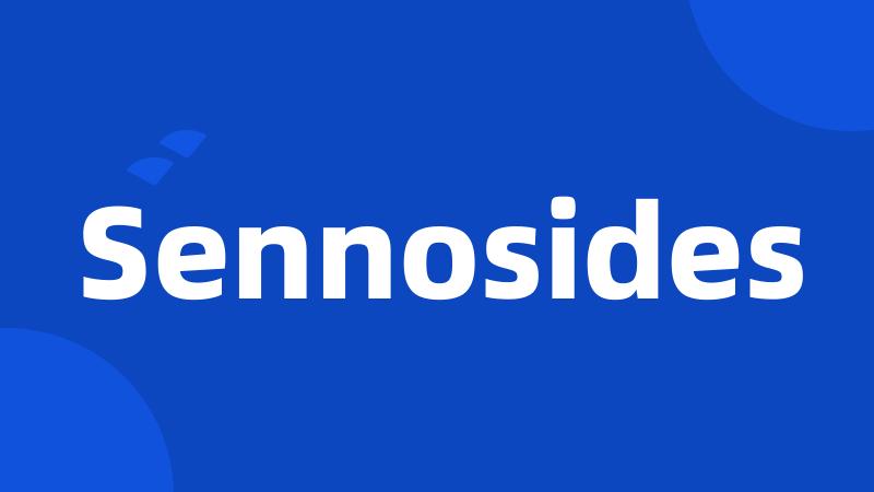 Sennosides