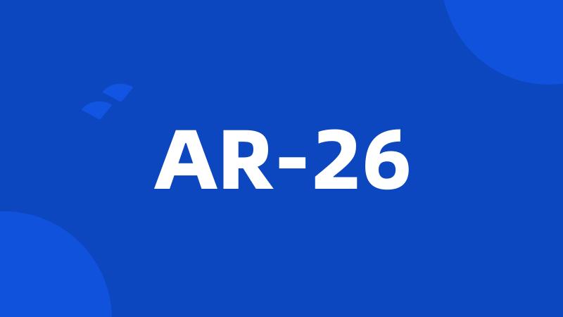 AR-26