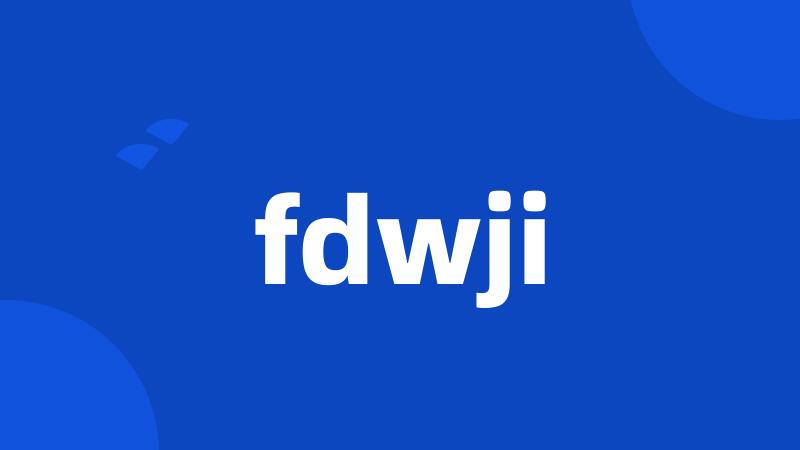 fdwji