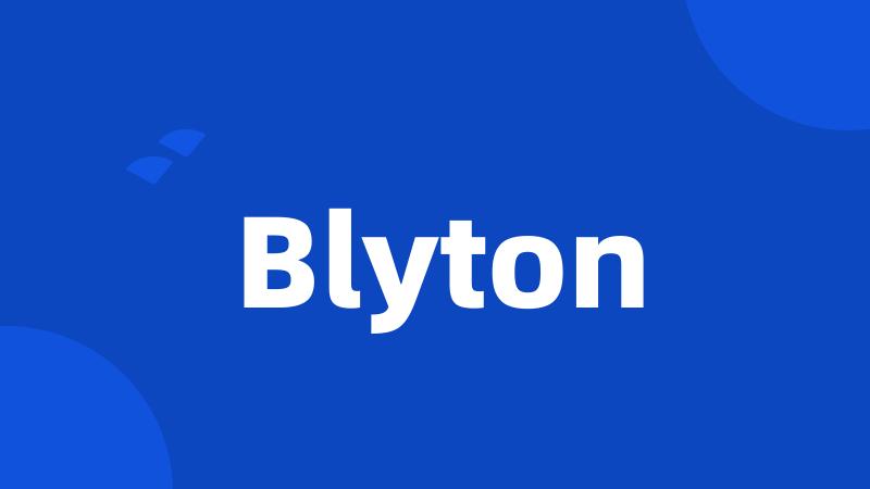 Blyton