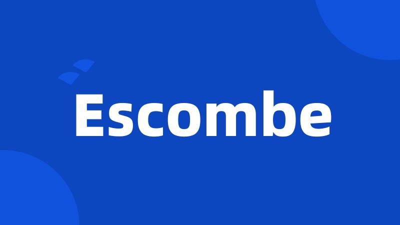 Escombe