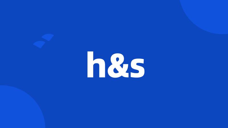 h&s