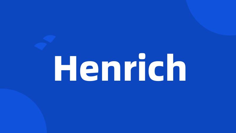 Henrich