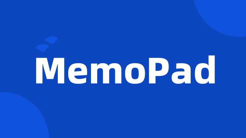 MemoPad