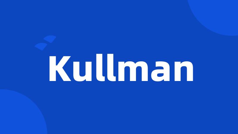 Kullman