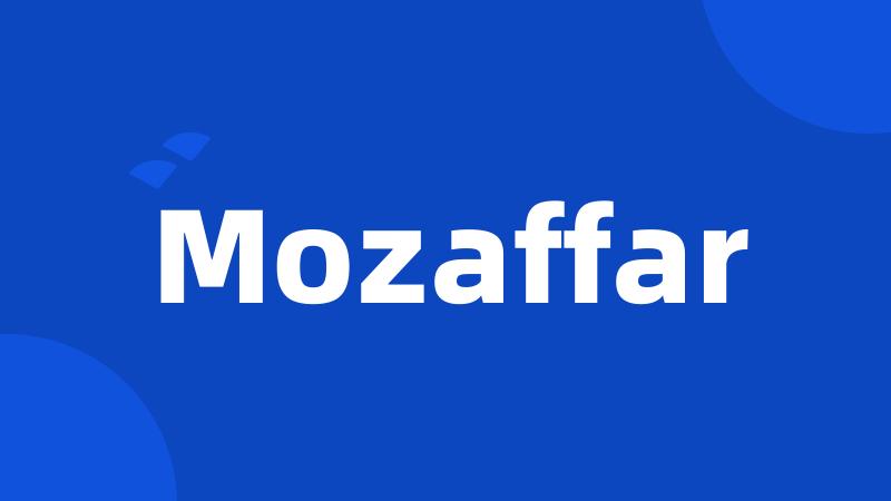 Mozaffar