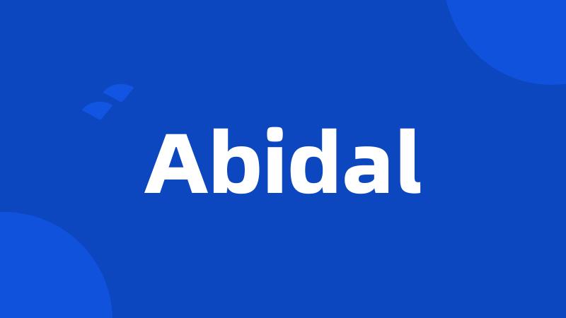 Abidal