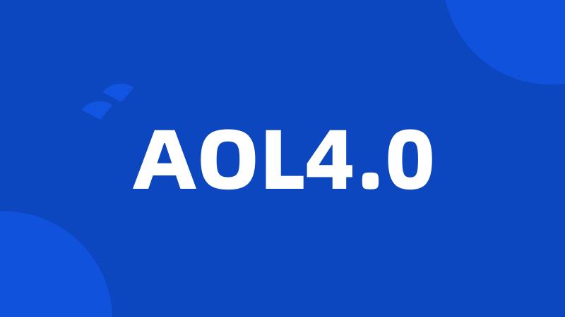 AOL4.0