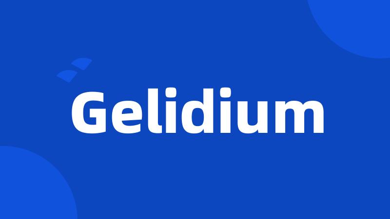 Gelidium