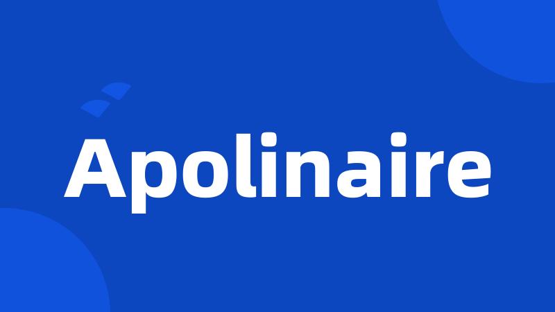 Apolinaire