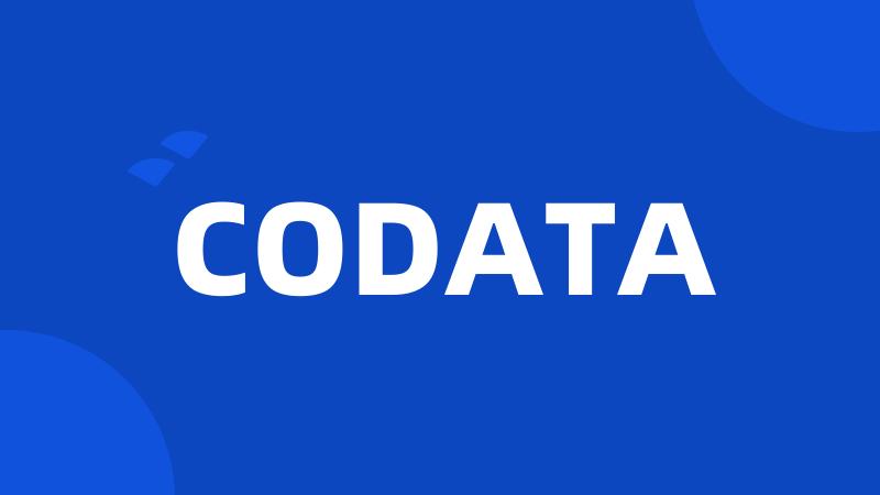 CODATA