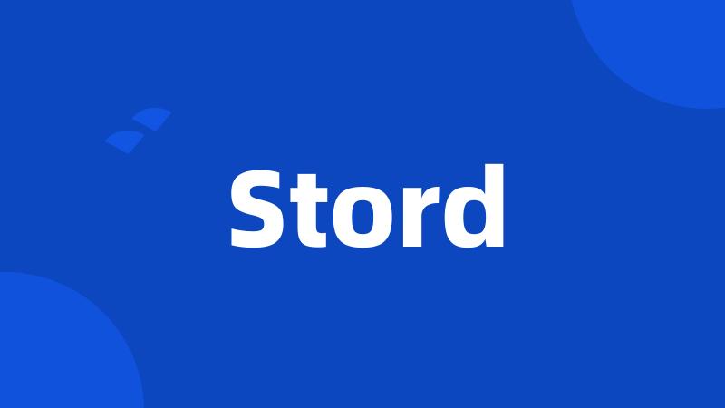 Stord