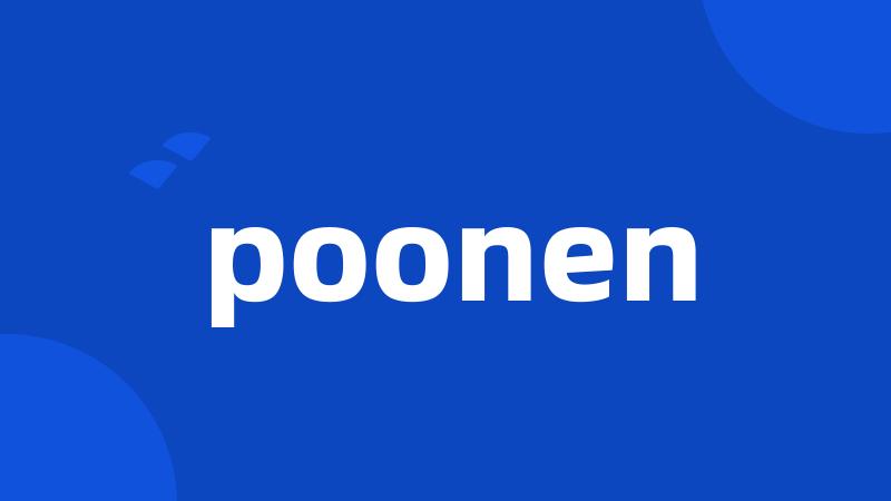 poonen