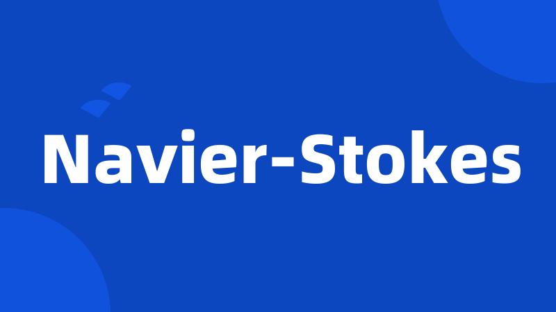 Navier-Stokes