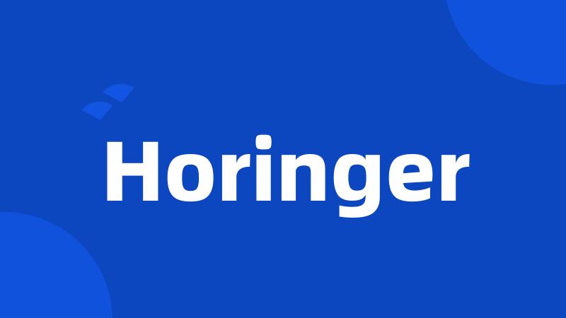 Horinger